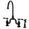 Kingston Brass KS7795TALBS Bridge Kitchen Faucet W/ Brass Sprayer, Oil Rubbed Bronze KS7795TALBS - alternate 1